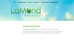 Desktop Screenshot of lamondfamilymedicine.com